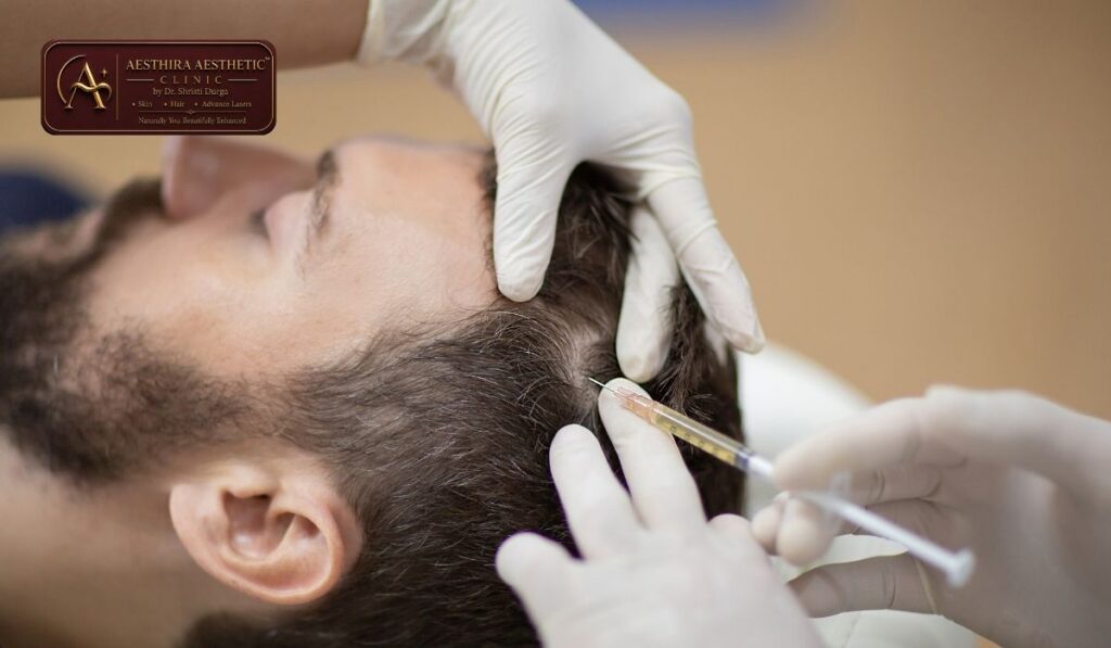 Comparing microneedling and PRP for hair growth at Aesthira Aesthetic